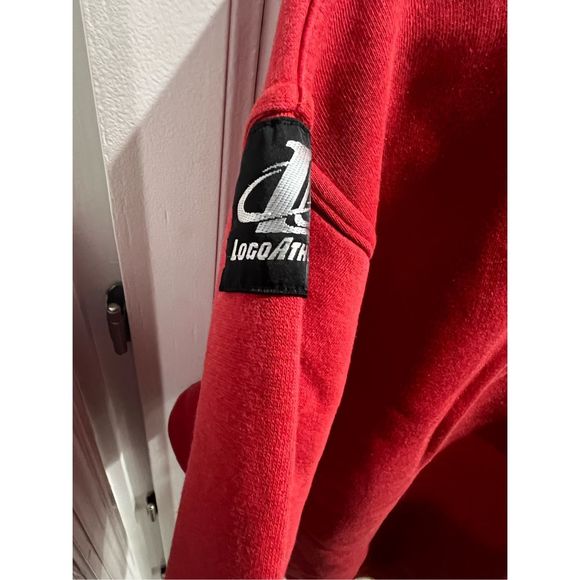 VINTAGE 90S NFL KANSAS CITY CHIEFS LOGO ATHLETIC PROLINE SWEATSHIRT Med - Picture 6 of 9